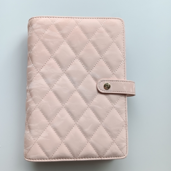 New Vlando Travel Jewelry Organizer Book Binder Dusty Blush Pink 8" x 6" - Picture 11 of 11